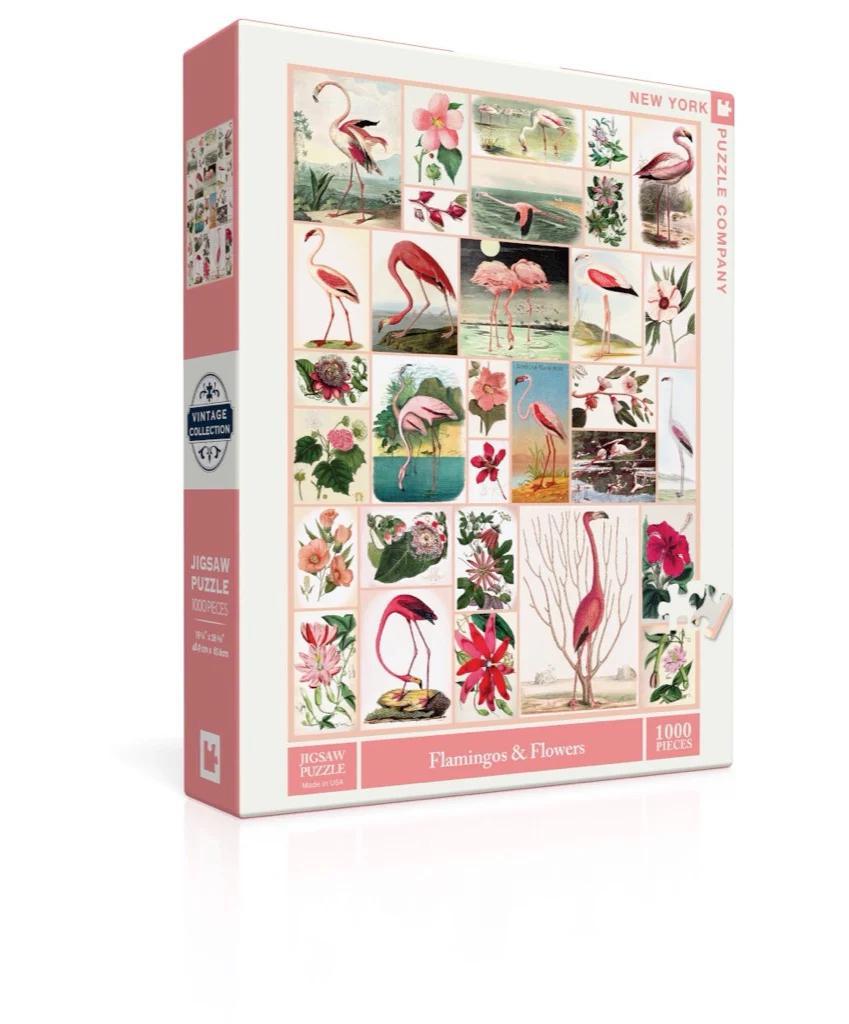 Flamingos & Flowers Puzzle
