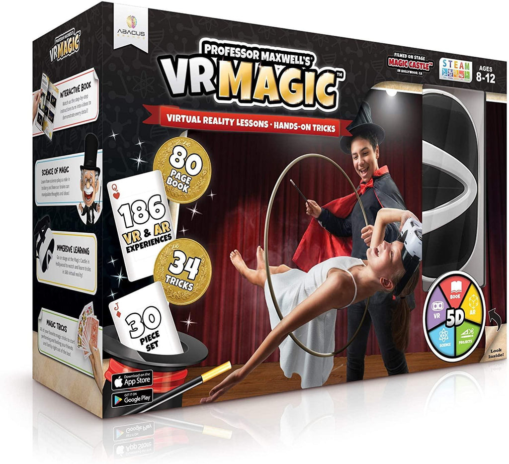 Professor Maxwell's VR Magic Trick Set for Kids