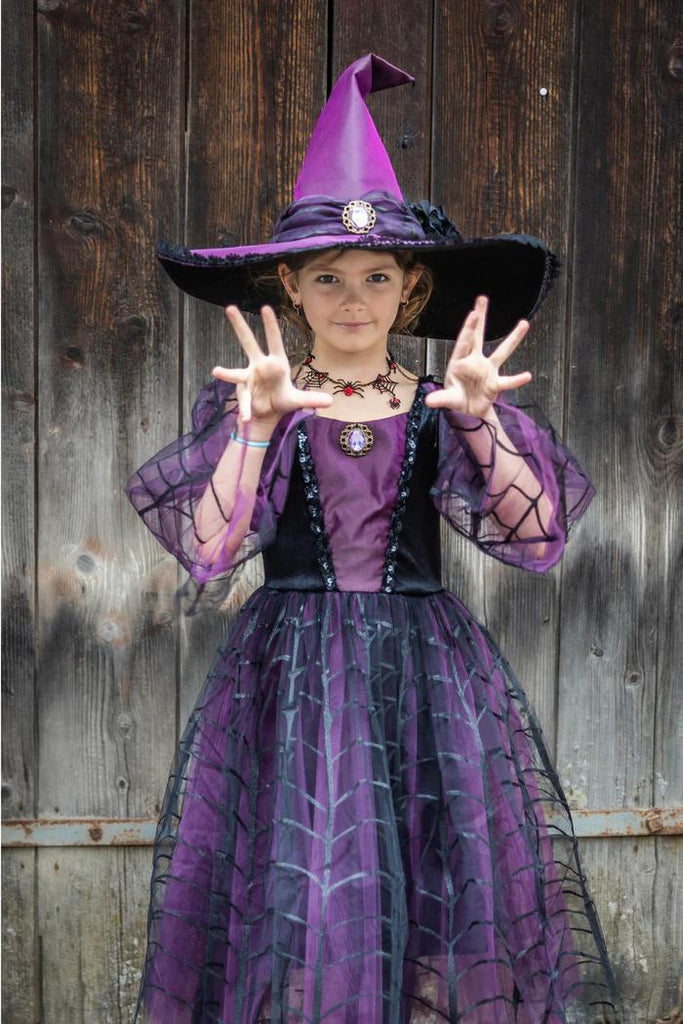 Amethyst the Spider Witch Dress with Hat