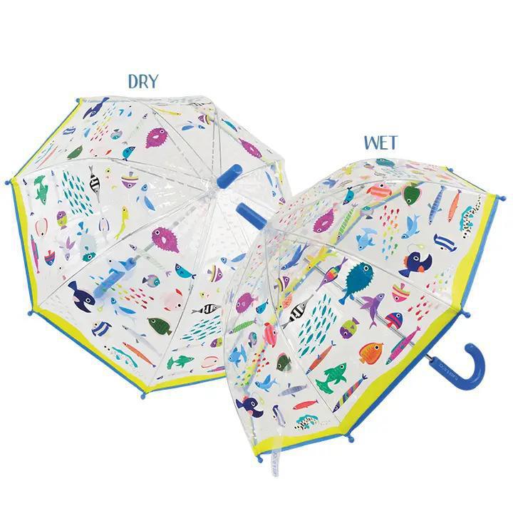 Transparent Color Changing Umbrella