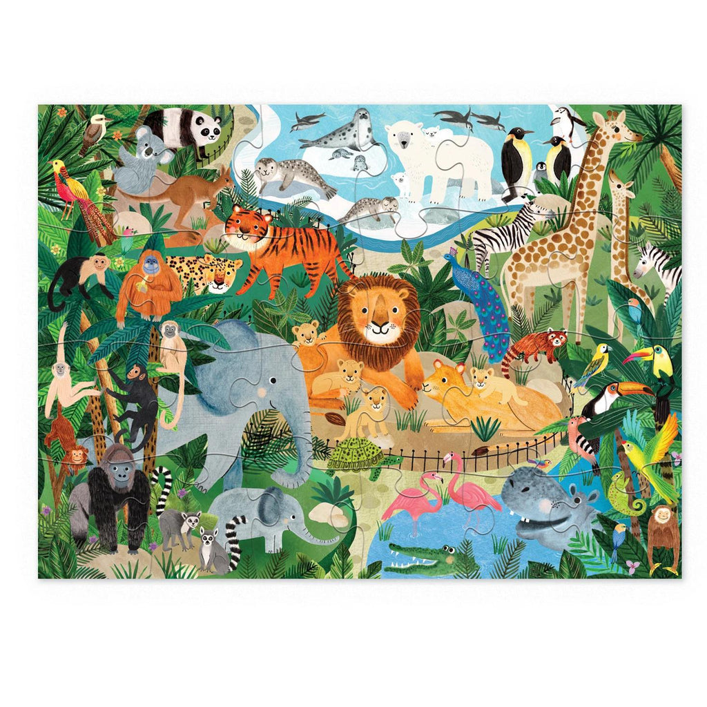 24 pc Zoo Puzzle