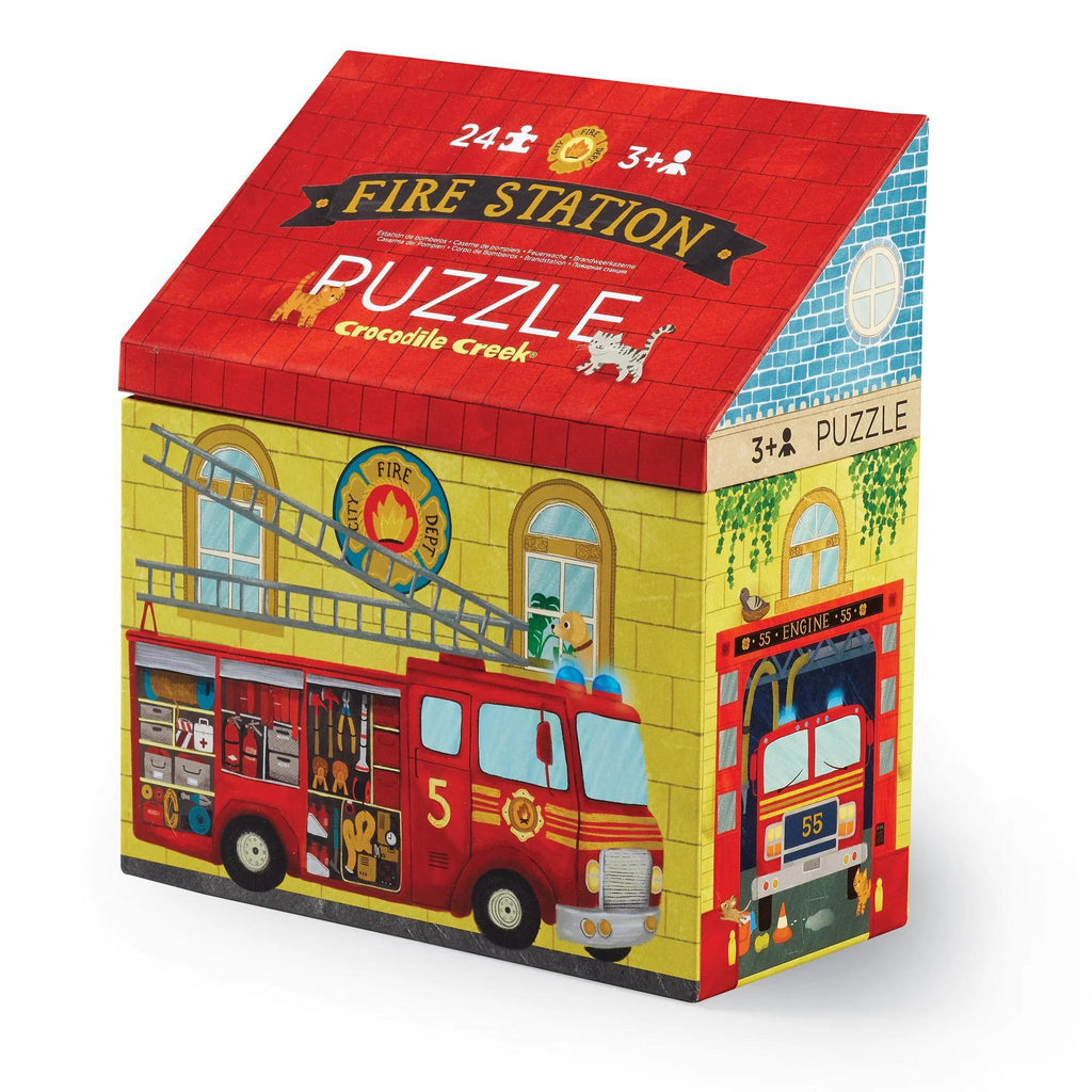 24 pc Fire Station Puzzle