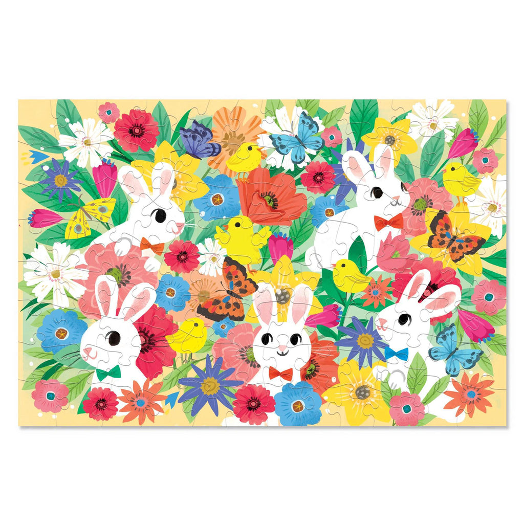 100 pc Fuzzy Bunny Puzzle