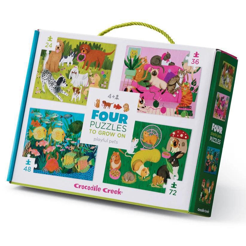 Four Playful Pets Puzzle
