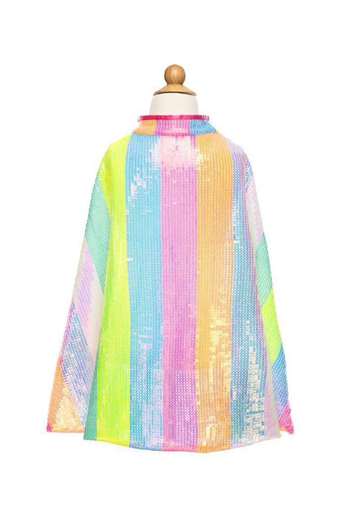 Stripy Sequin Cape