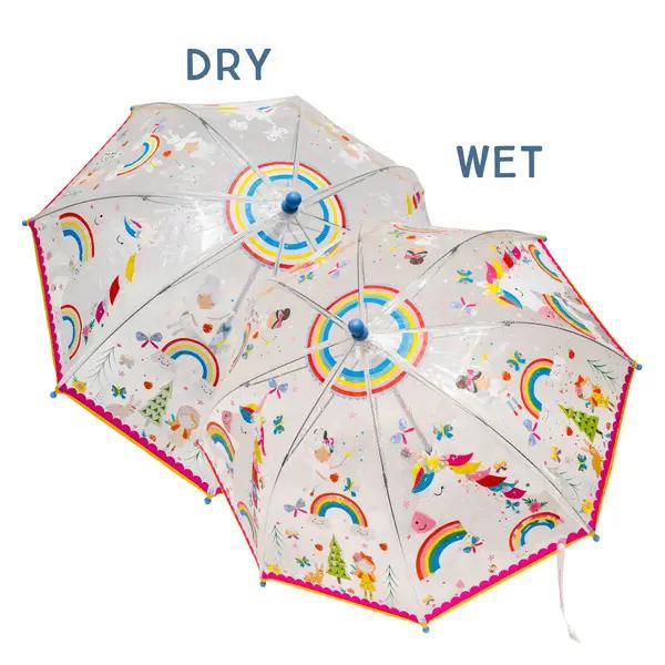 Transparent Color Changing Umbrella