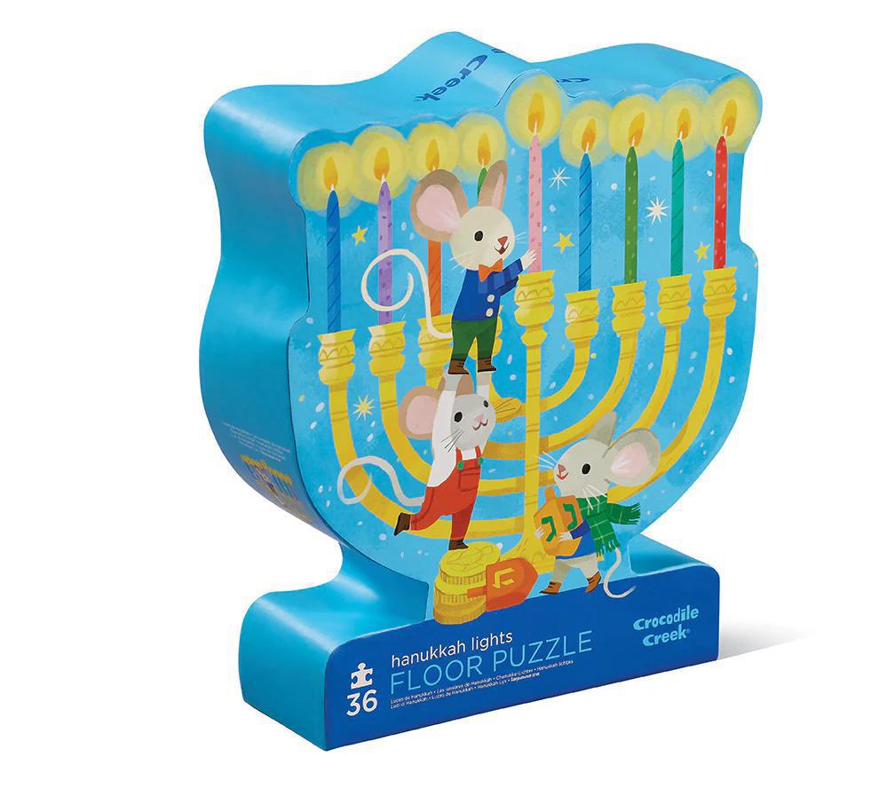 36 pc Hanukkah Lights Puzzle