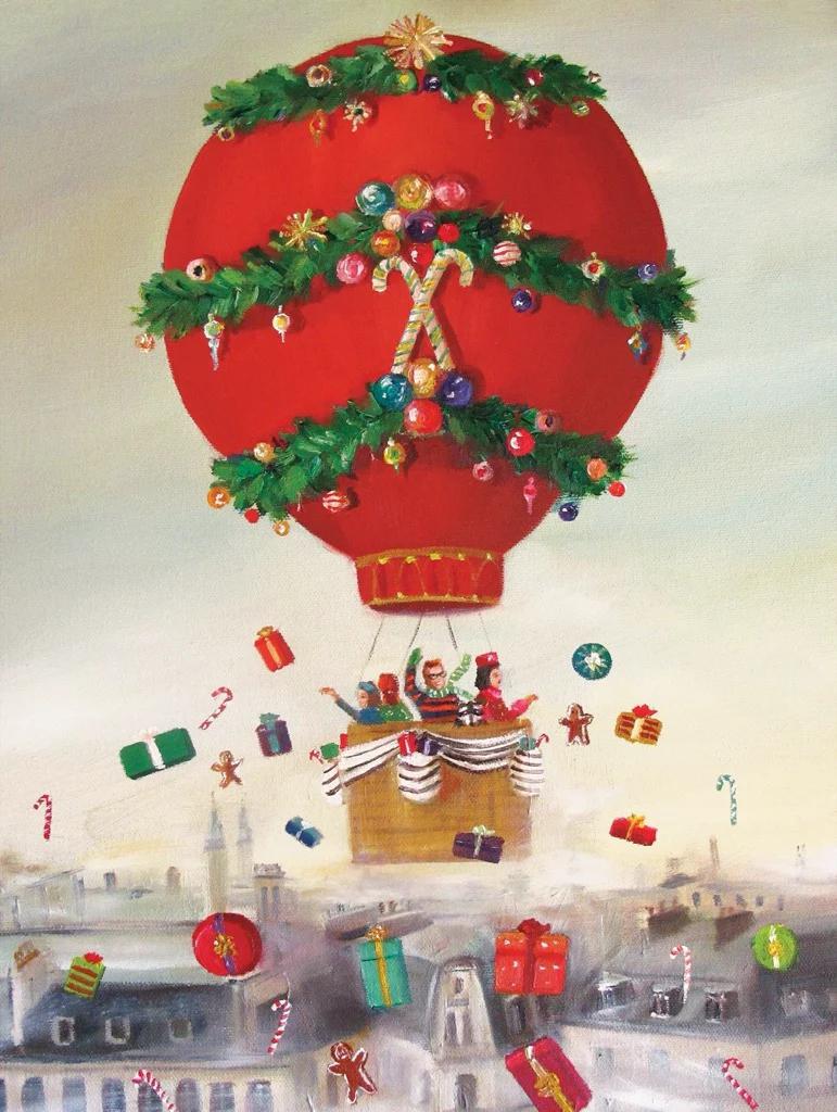 Christmas Balloon Ride Puzzle (500 piece)