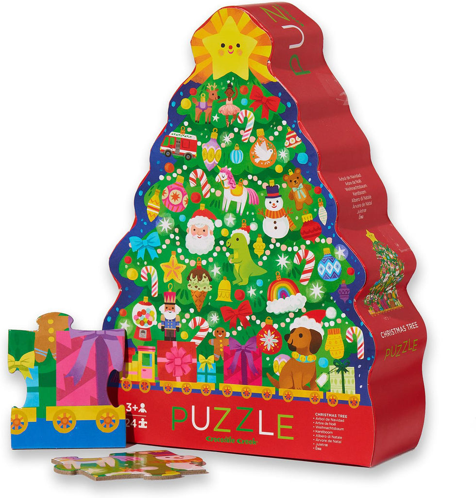 24 pc Christmas Tree Puzzle