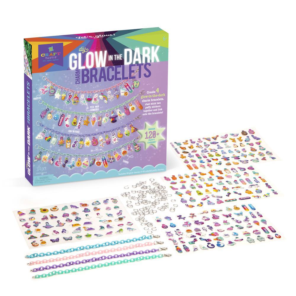 Glow In The Dark Charm Bracelets