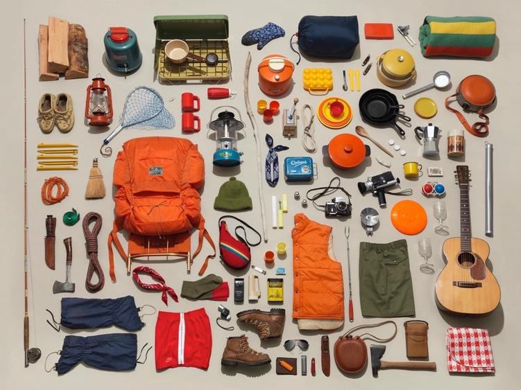 Camping Equipment Puzzle (500 piece)