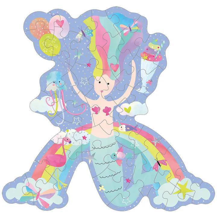 40pc "Mermaid" Fantasy Shaped Puzzle