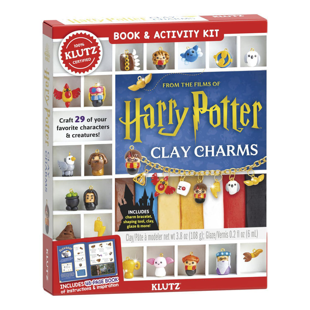 Harry Potter Clay Charms Book & Activity Kit