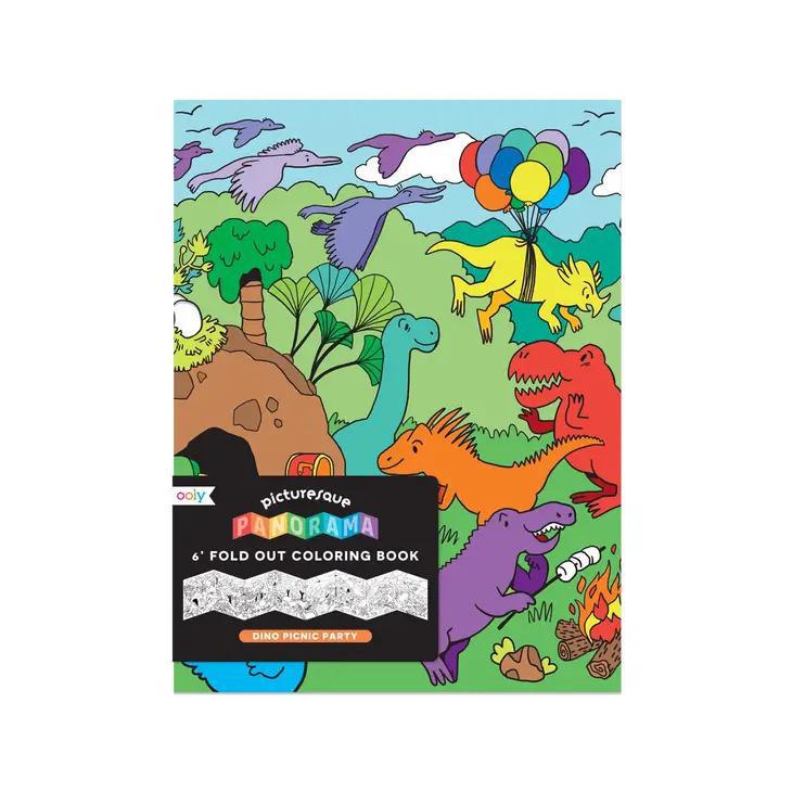 Picturesque Panorama Coloring Book