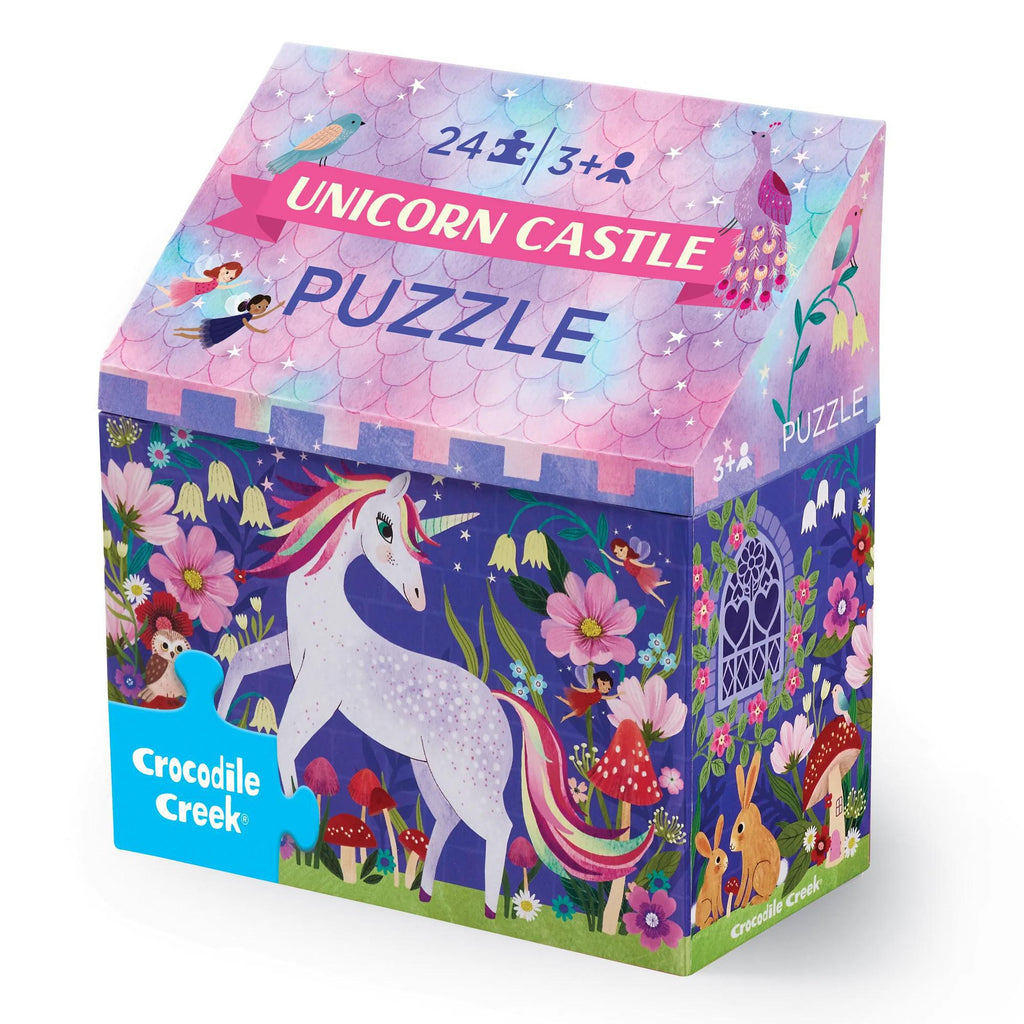 24 pc Unicorn Castle Puzzle