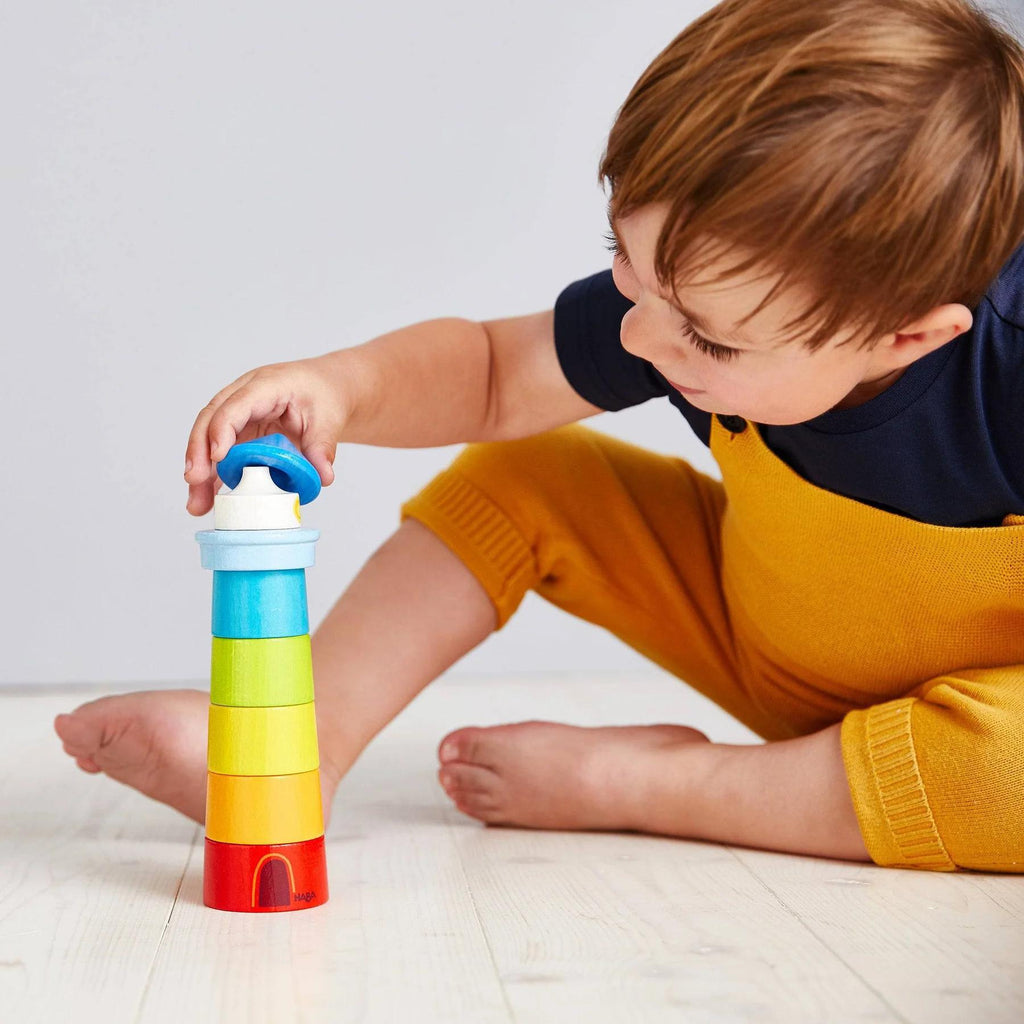 Light House Wooden Stacker