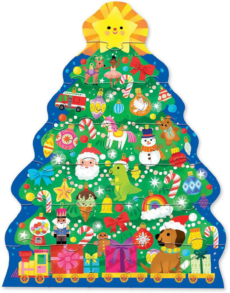 24 pc Christmas Tree Puzzle