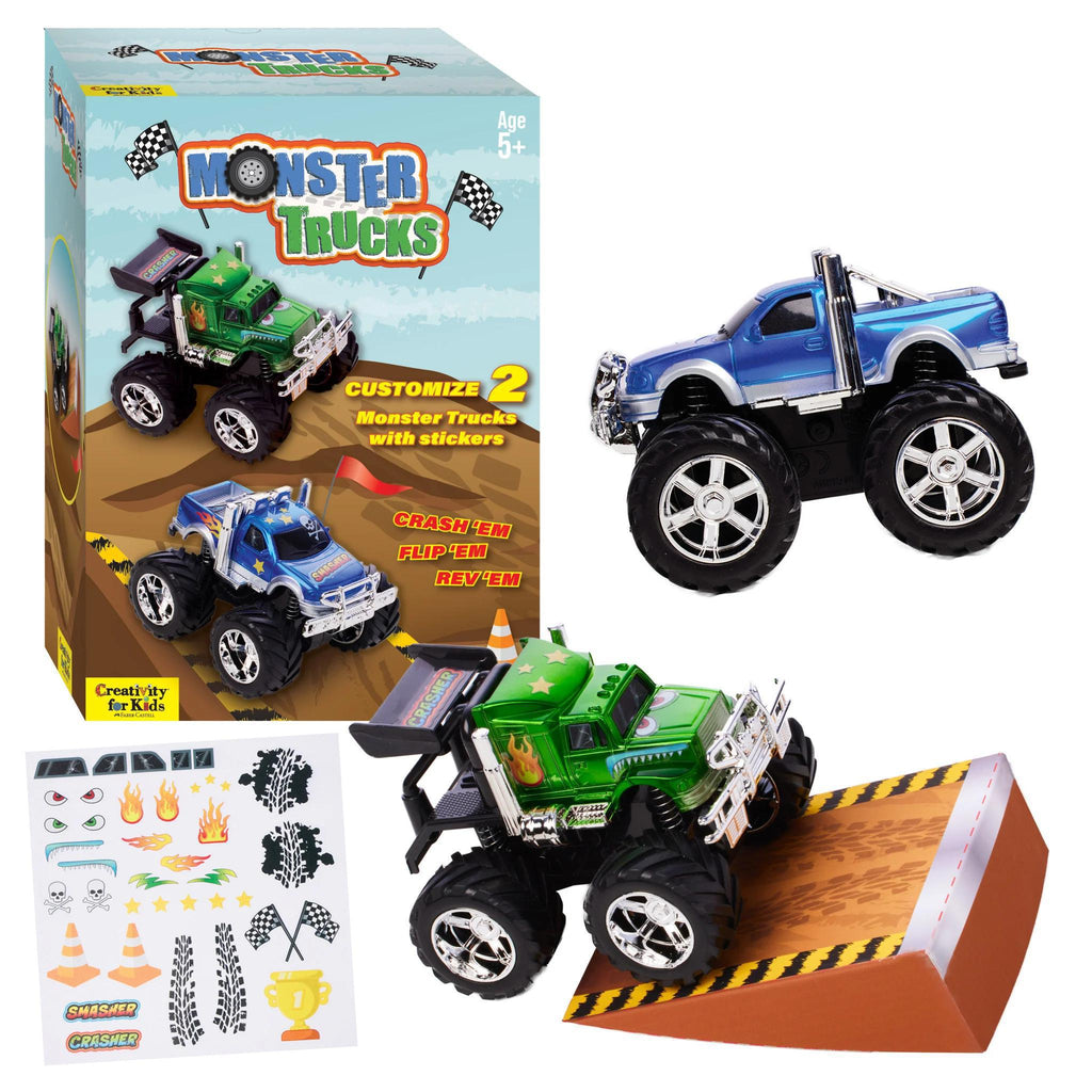 Customizable Monster Truck Set