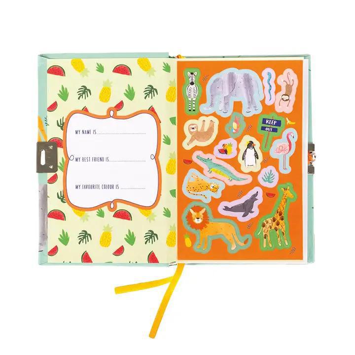 My Jungle Secret Scented Diary