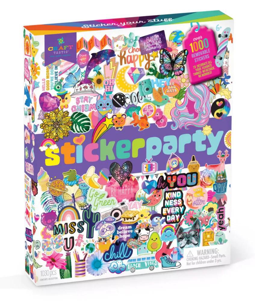 Craft-tastic Sticker Party