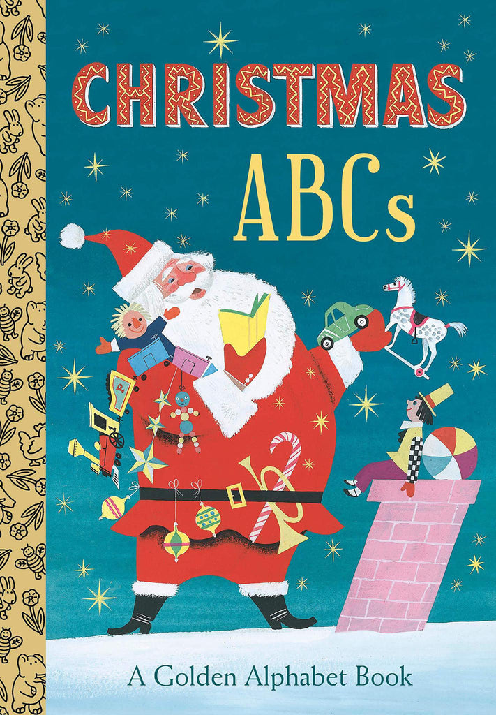 Christmas ABCs: A Golden Alphabet Book (Board Book)