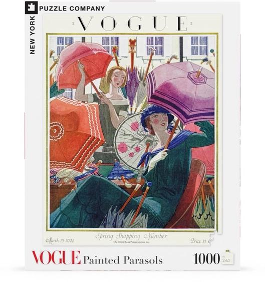 1000 piece Painted Parasols Puzzle