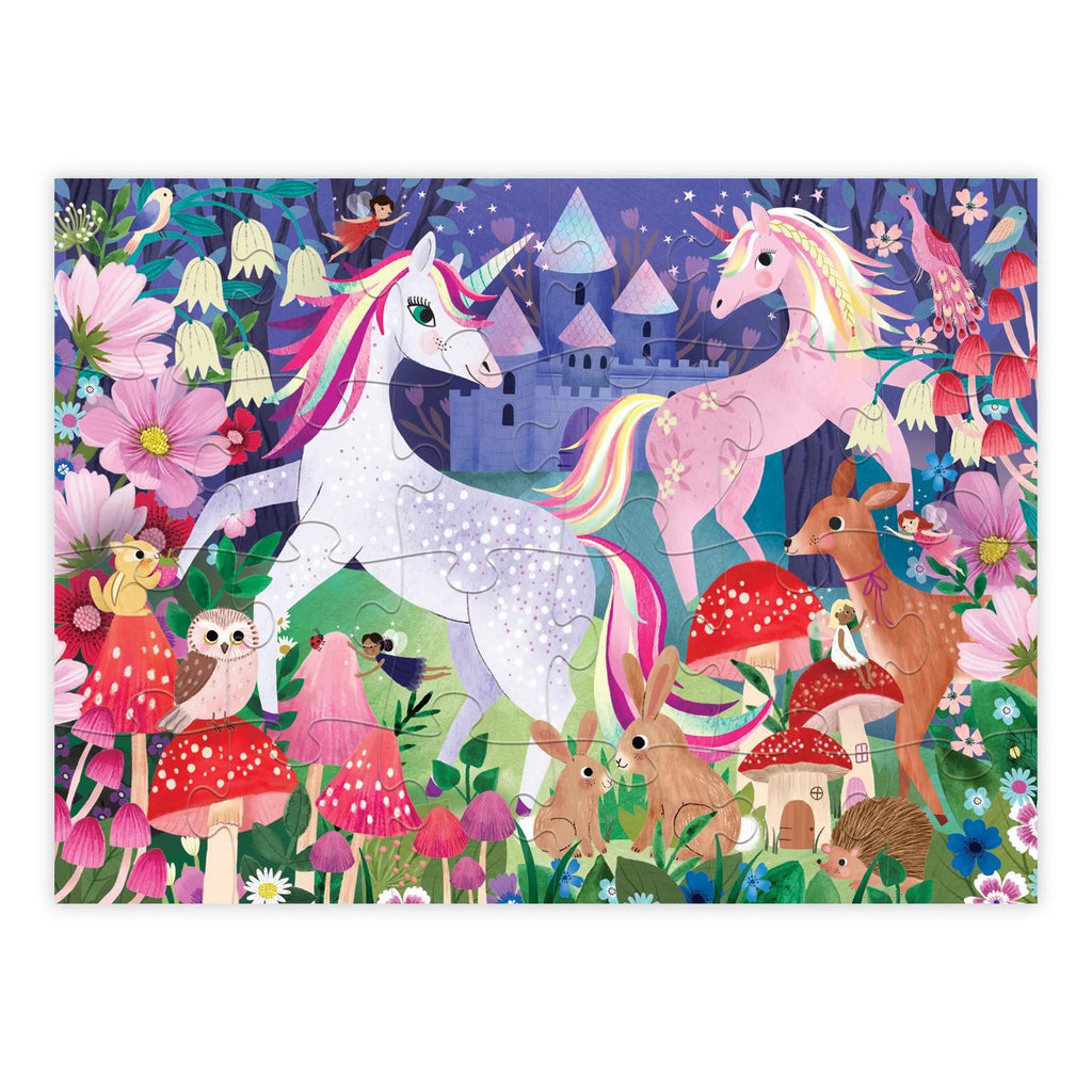 24 pc Unicorn Castle Puzzle
