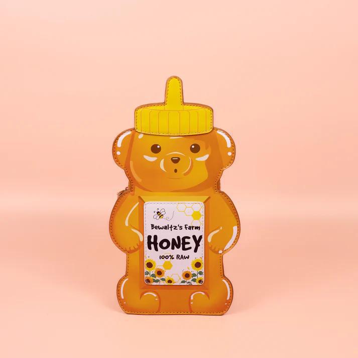 Honey Bear Bottle Crossbody