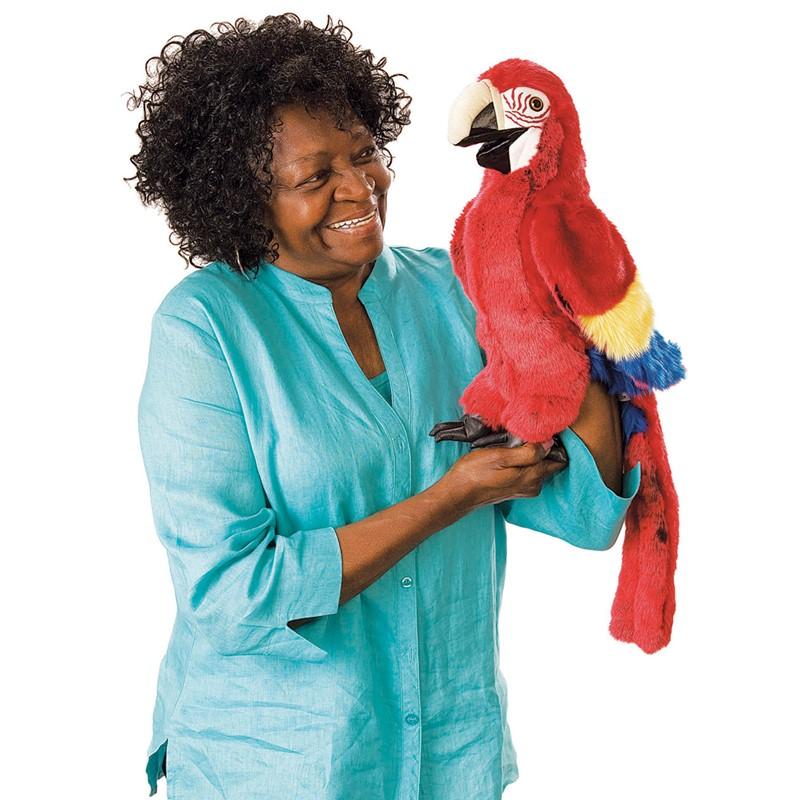 Scarlet Macaw Puppet