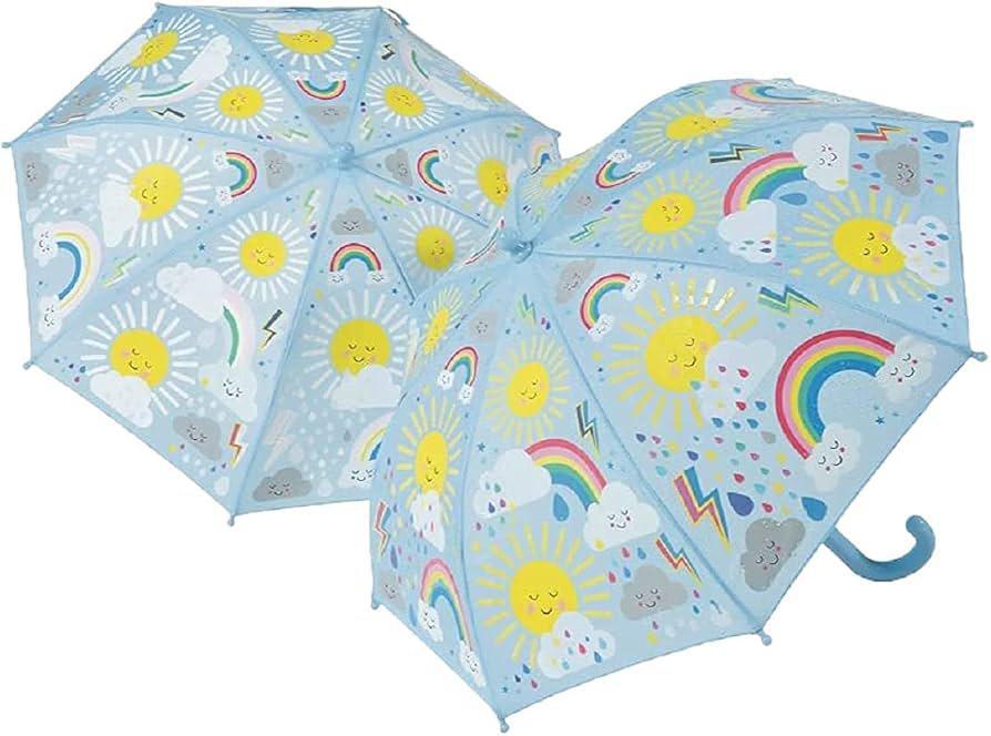 Suns & Clouds Color Changing Umbrella