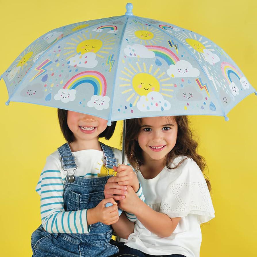 Suns & Clouds Color Changing Umbrella