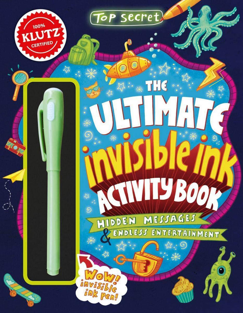 Invisible Ink Activity Book