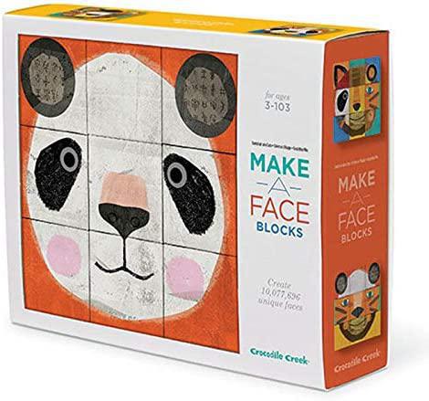 Make a Face Puzzle Blocks