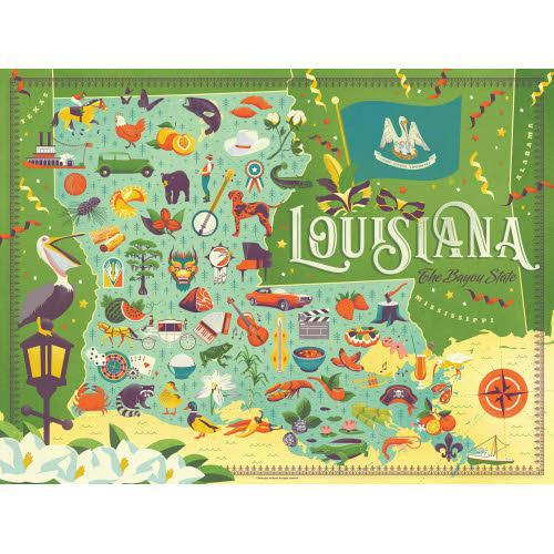 500 piece Louisiana Puzzle