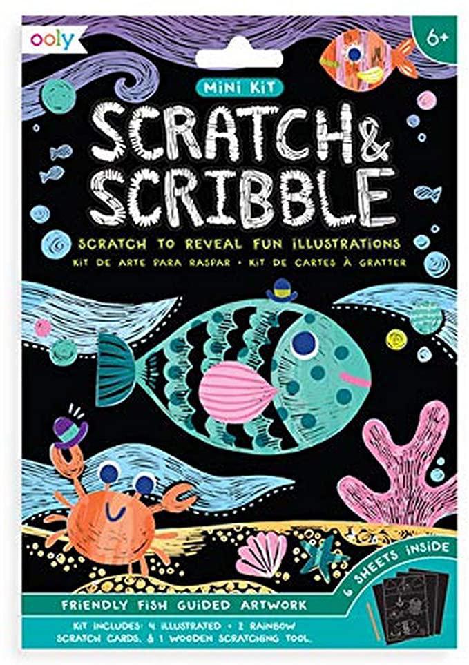 Mini Scratch and Scribble Art Kit