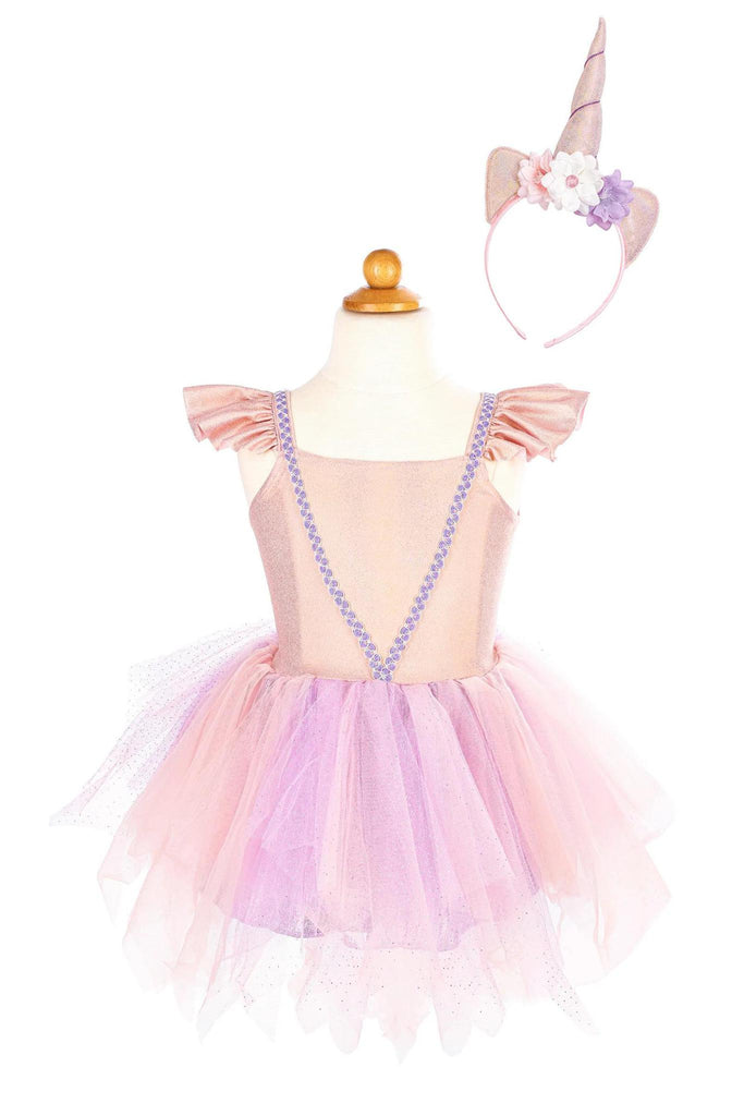 Shimmer Unicorn Dress with Headband