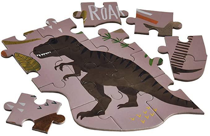 80 pc Dino Shaped Puzzle