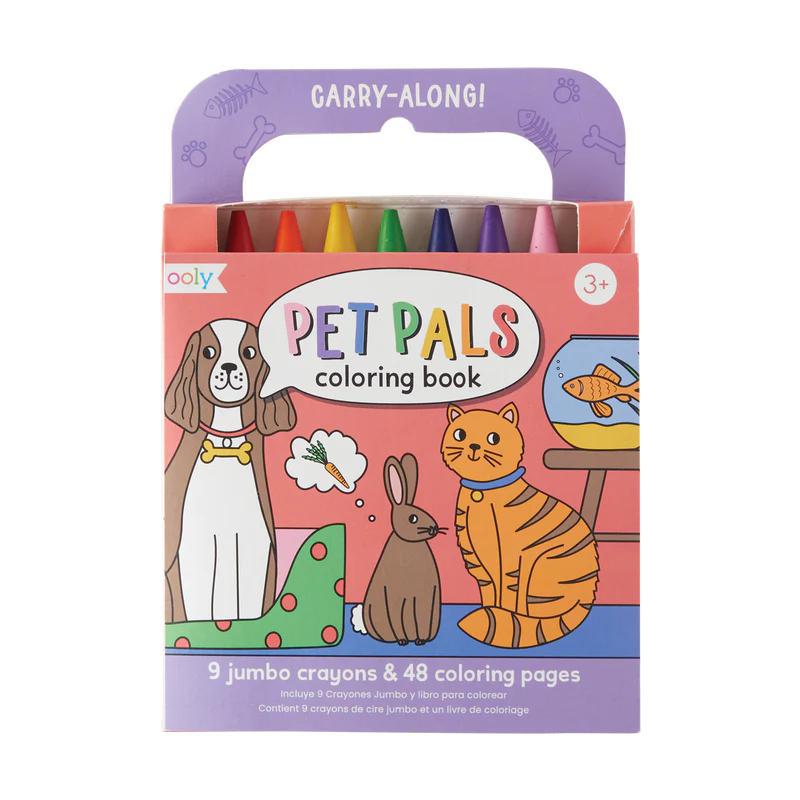 Carry Along Coloring Book & Crayons