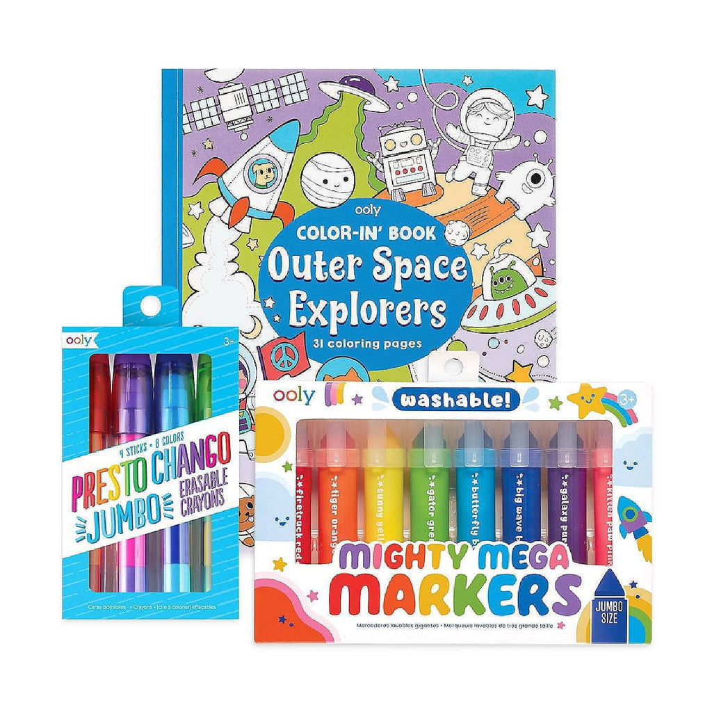 Mighty Mega Space Coloring Pack