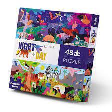 48 pc Opposites Day & Night Puzzle