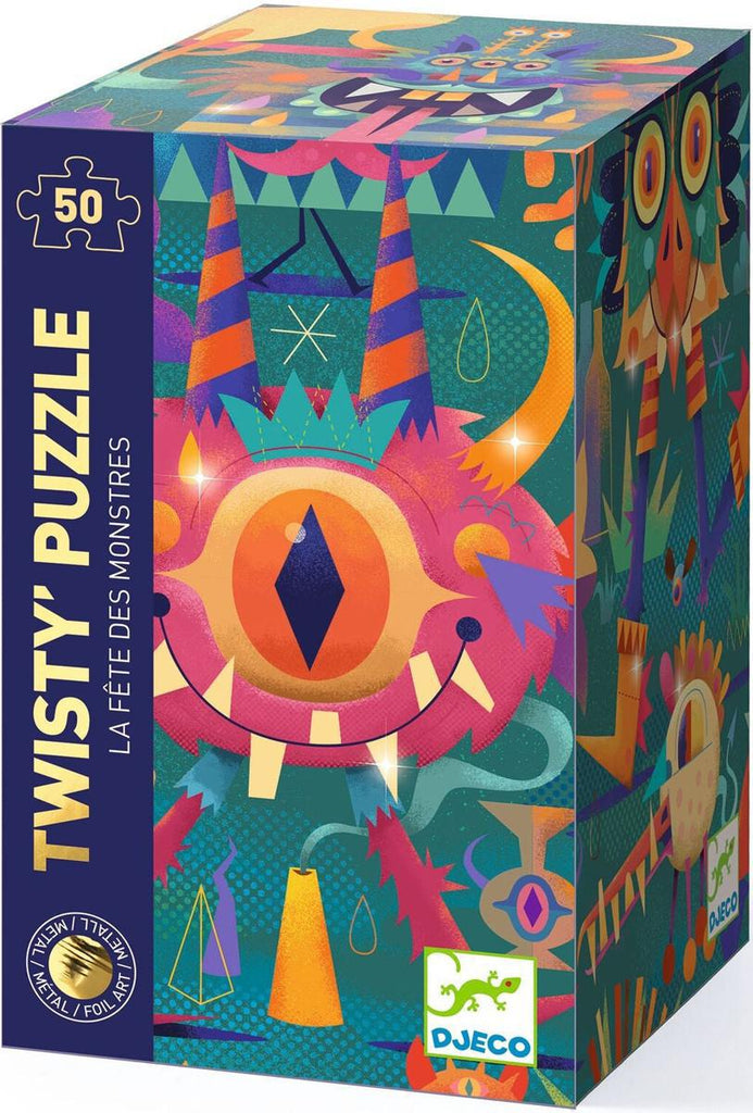 50 pc Wizzy Monster Party Puzzle