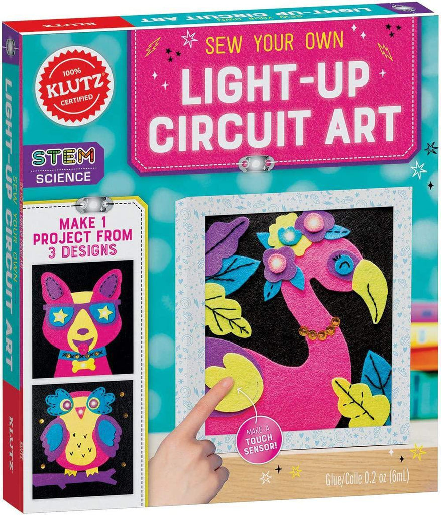 Light Up Circuit Art