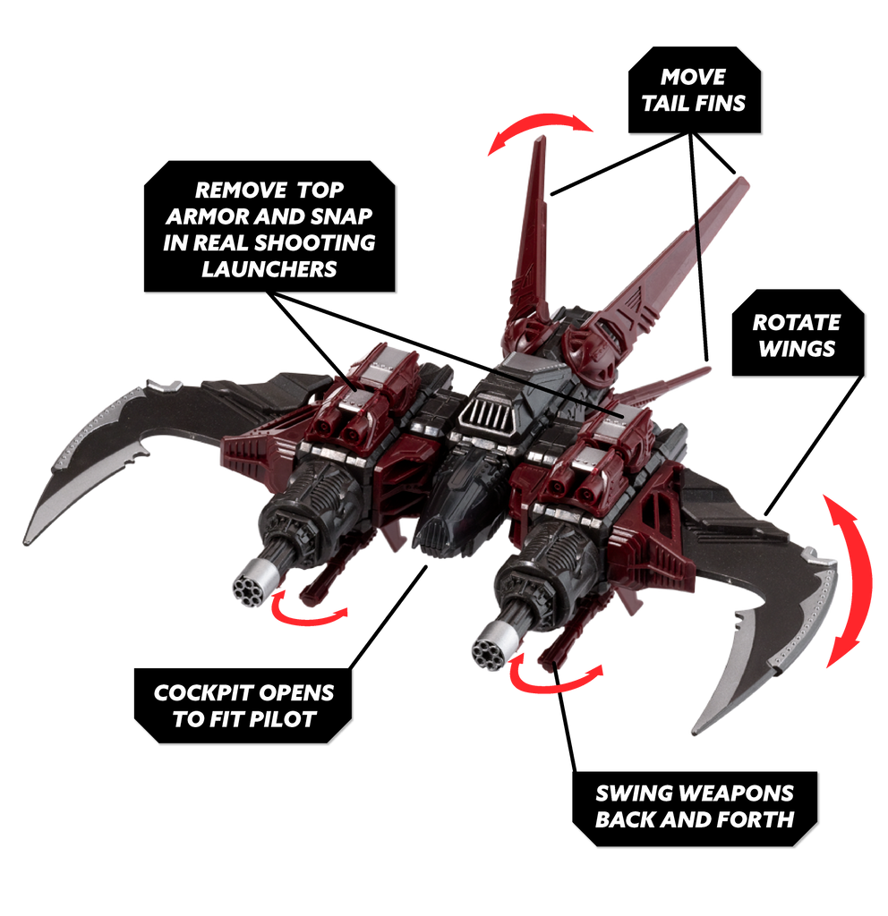 Snap Ships Scarab KLAW Interceptor