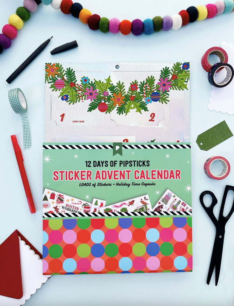 Christmas Sticker Advent Calendar
