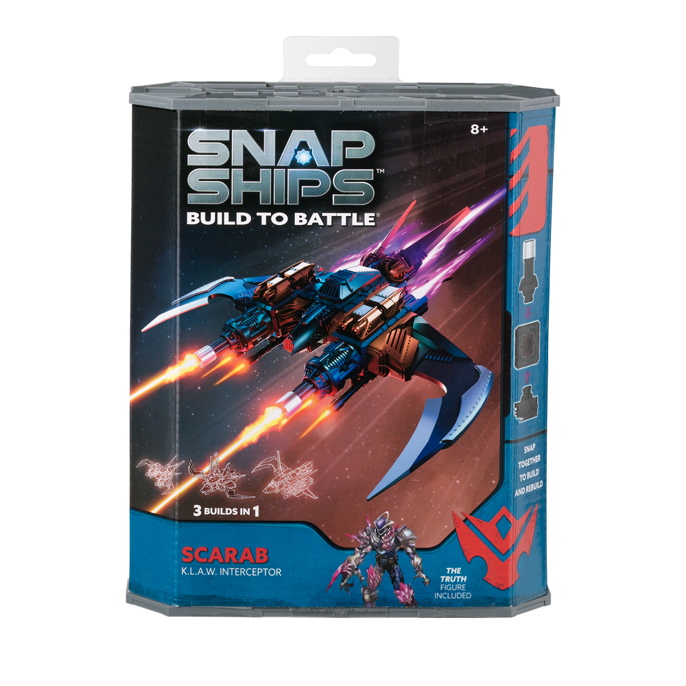 Snap Ships Scarab KLAW Interceptor