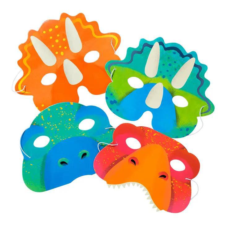 Dinosaur Party Masks