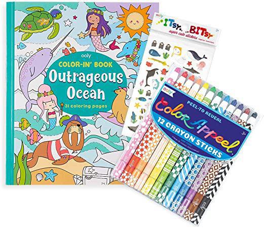 Outrageous Ocean Appeal Coloring Pack