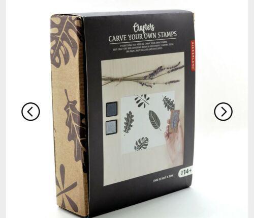 Carve Your Own Stamps - Block Printing Kit
