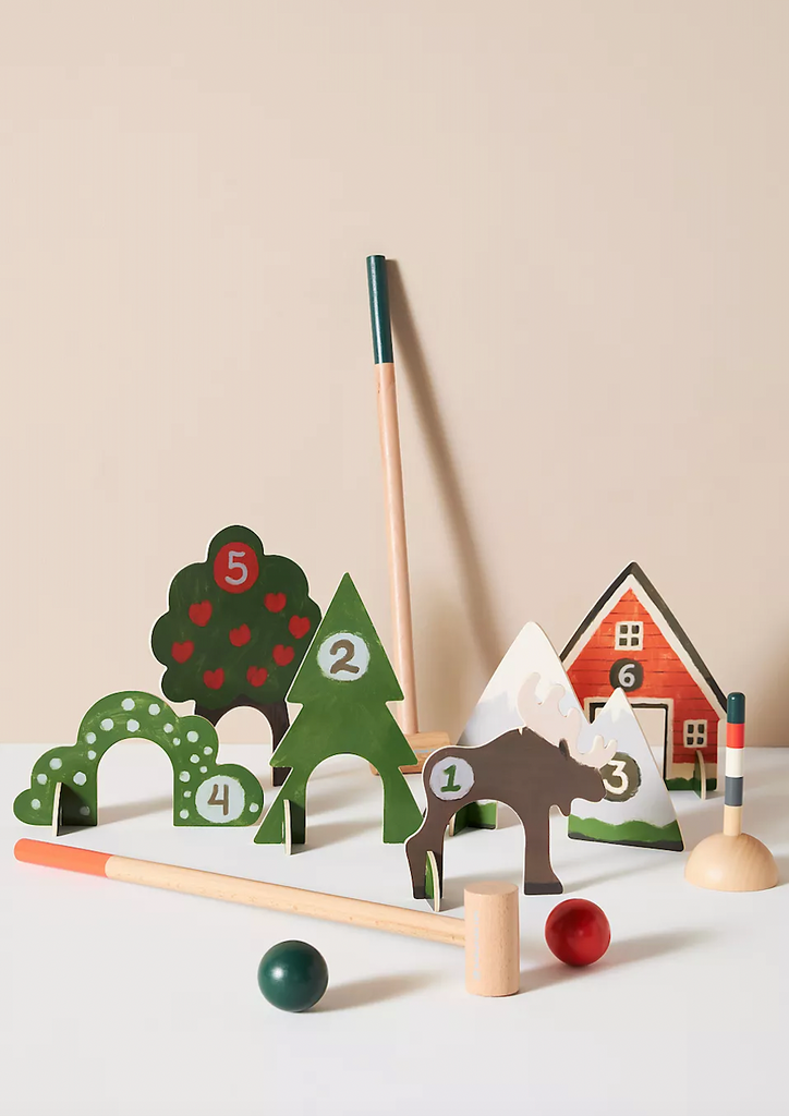 Through the Woods Croquet Set