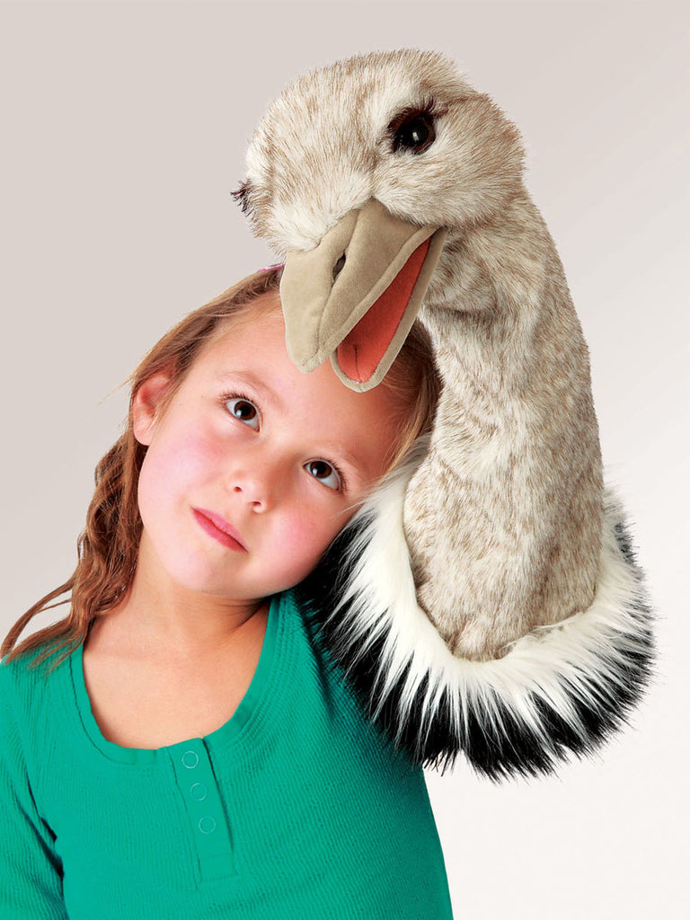 Ostrich Stage Puppet